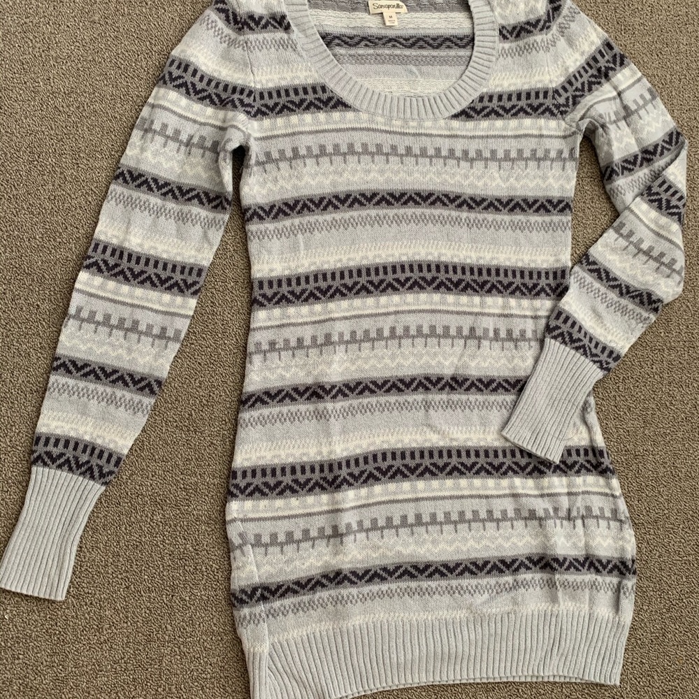 Sweater dress or tunic